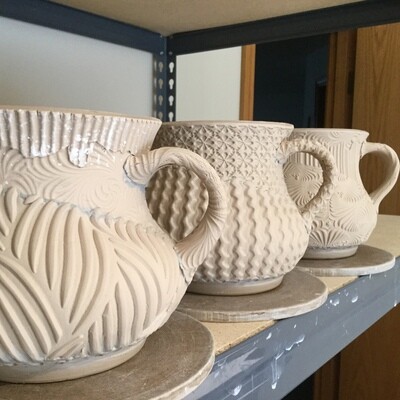 January 2024 Cups Class with Annie Chrietzberg Tuesday Evenings 5 to 6ish Pacific Time, January 9th - 30th