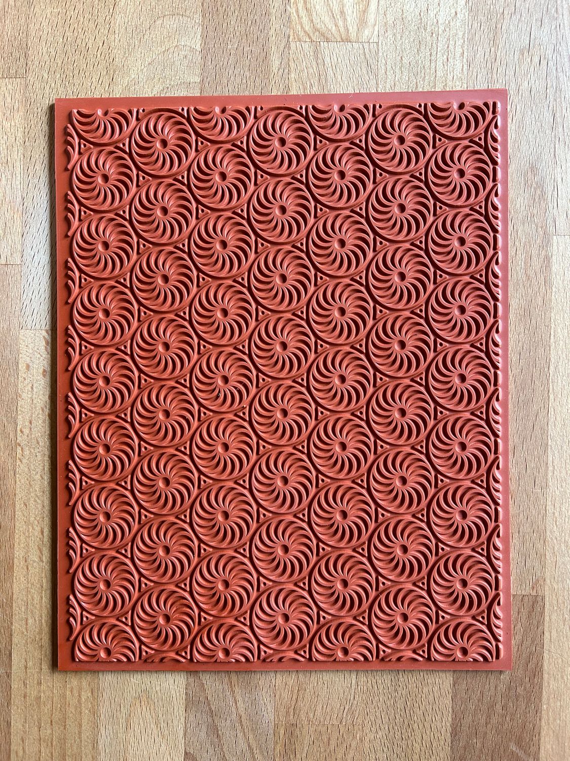 Texture Mat Pinwheels 7&quot; x 9&quot; Shipping Now!