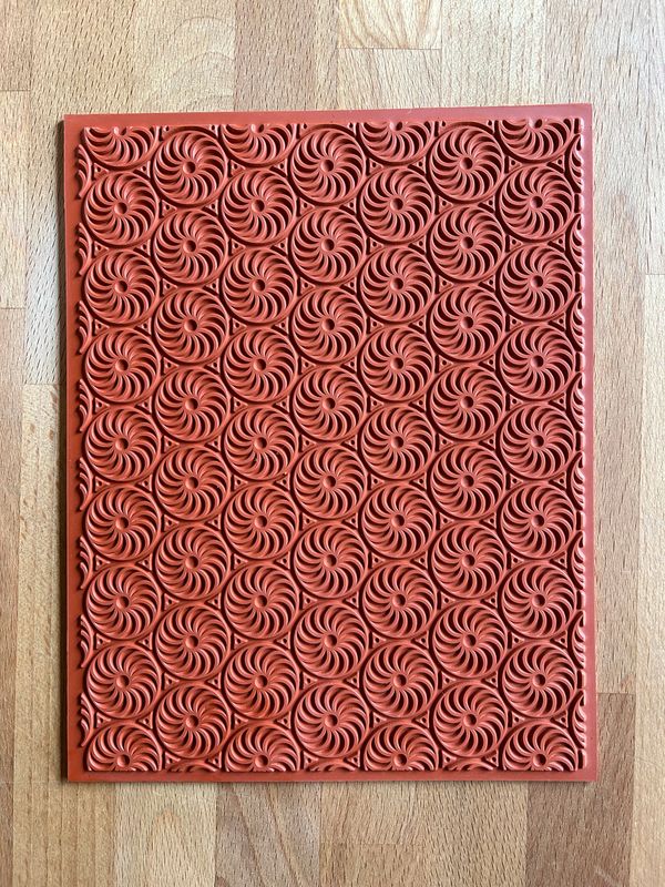 Texture Mat Pinwheels 7&quot; x 9&quot; Shipping Now!