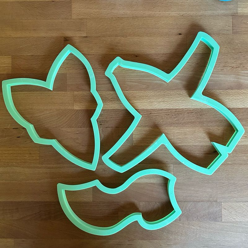 Squirrel Watering Can Template Cutters