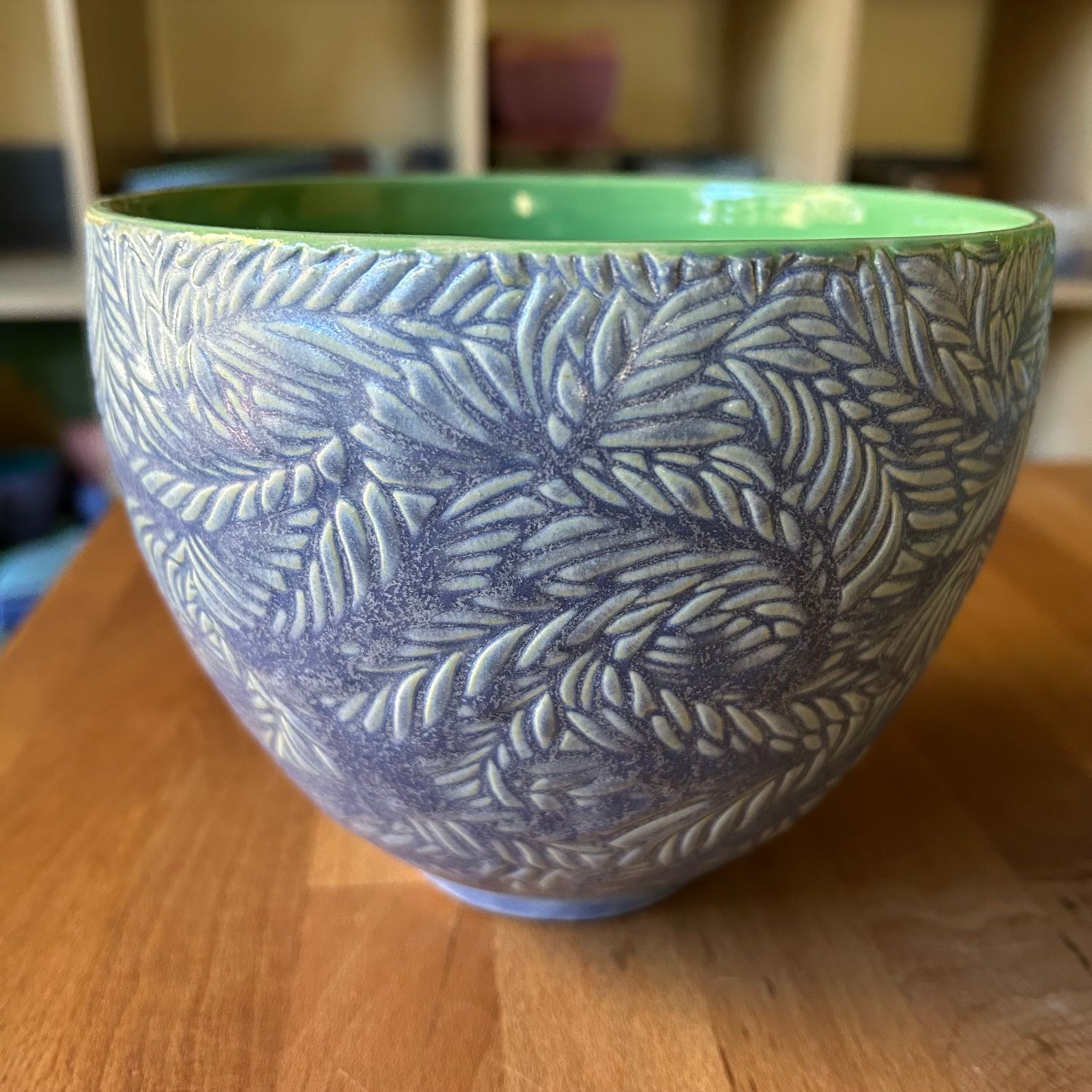 Tall Bowl - imperfection in footring