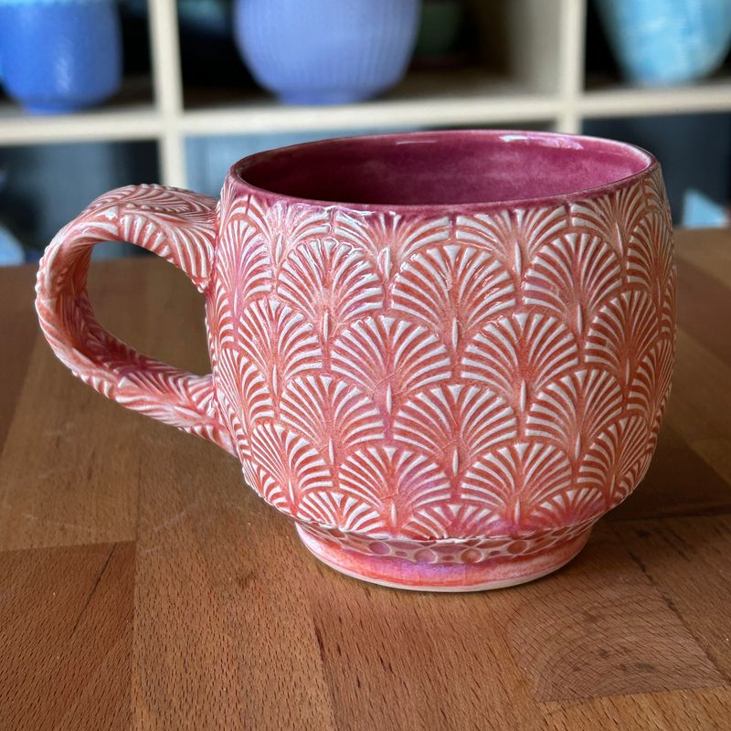 Shortie 12oz in crimson &amp; voom