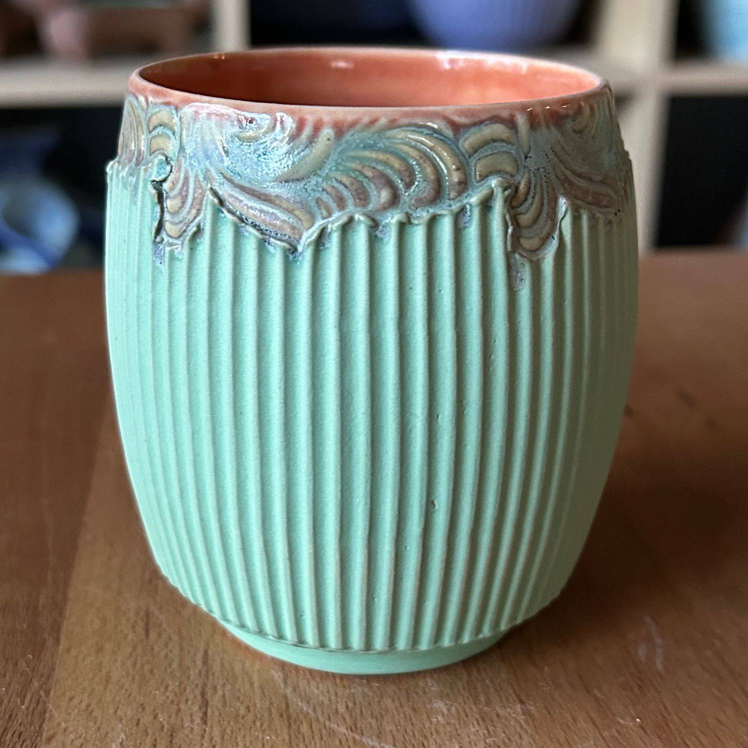 Juice Cup in peach, twilight &amp; green - 9 oz