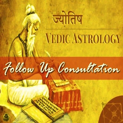Brief Follow Up consultation After 3-6 month | 30-45 Minutes Voice Session | Brief Horoscope Analysis