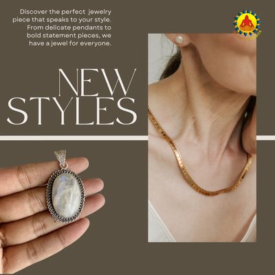 Rainbow Moonstone Pendant - Silver | 5.5 Carat ( For Stress & Emotional Healing )