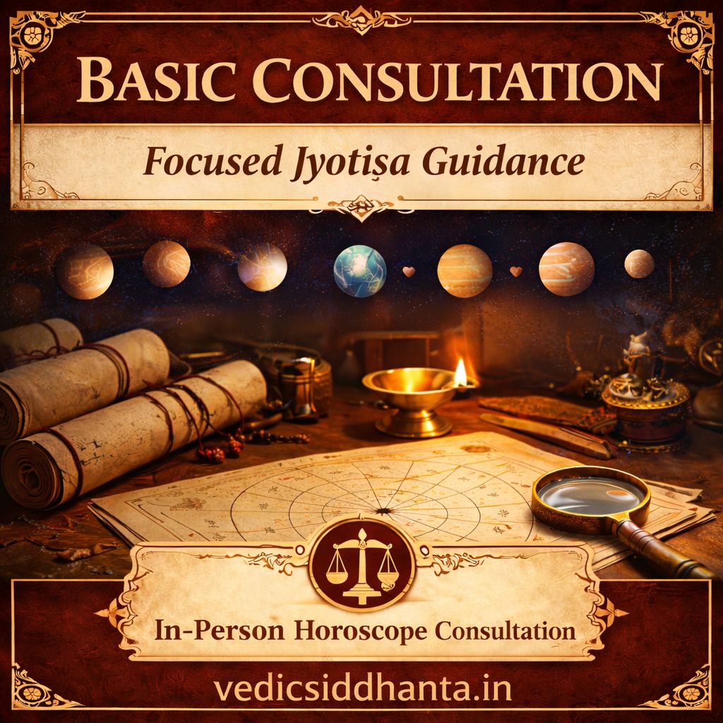 In-Person Brief Horoscope Consultation—Offline Consultation