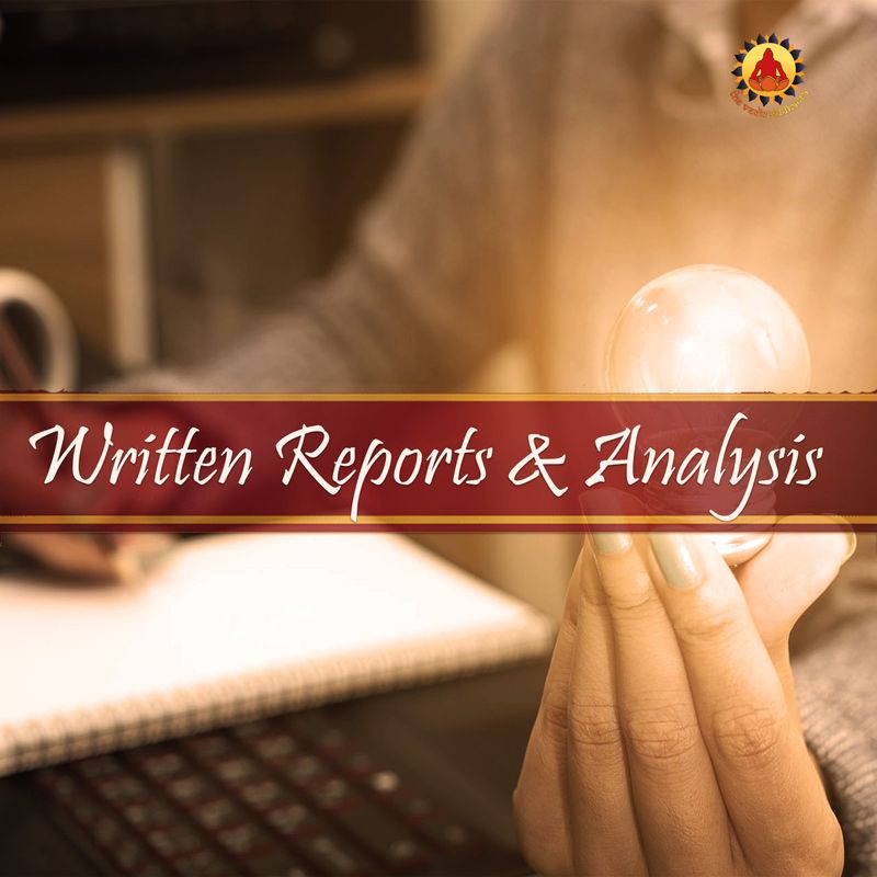 Written Reports and Horoscope Analysis