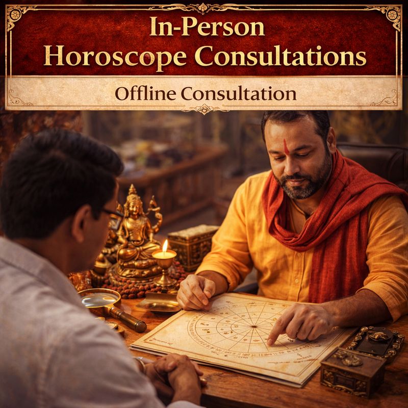In-Person Horoscope Consultation Advise - Offline Consultation