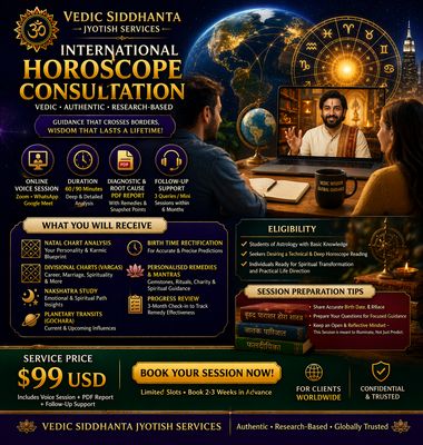 In-Depth Horoscope Analysis for International Users | Voice Session + Diagnostic & Root Cause Analysis PDF Report (Remedies & Snapshot Points)