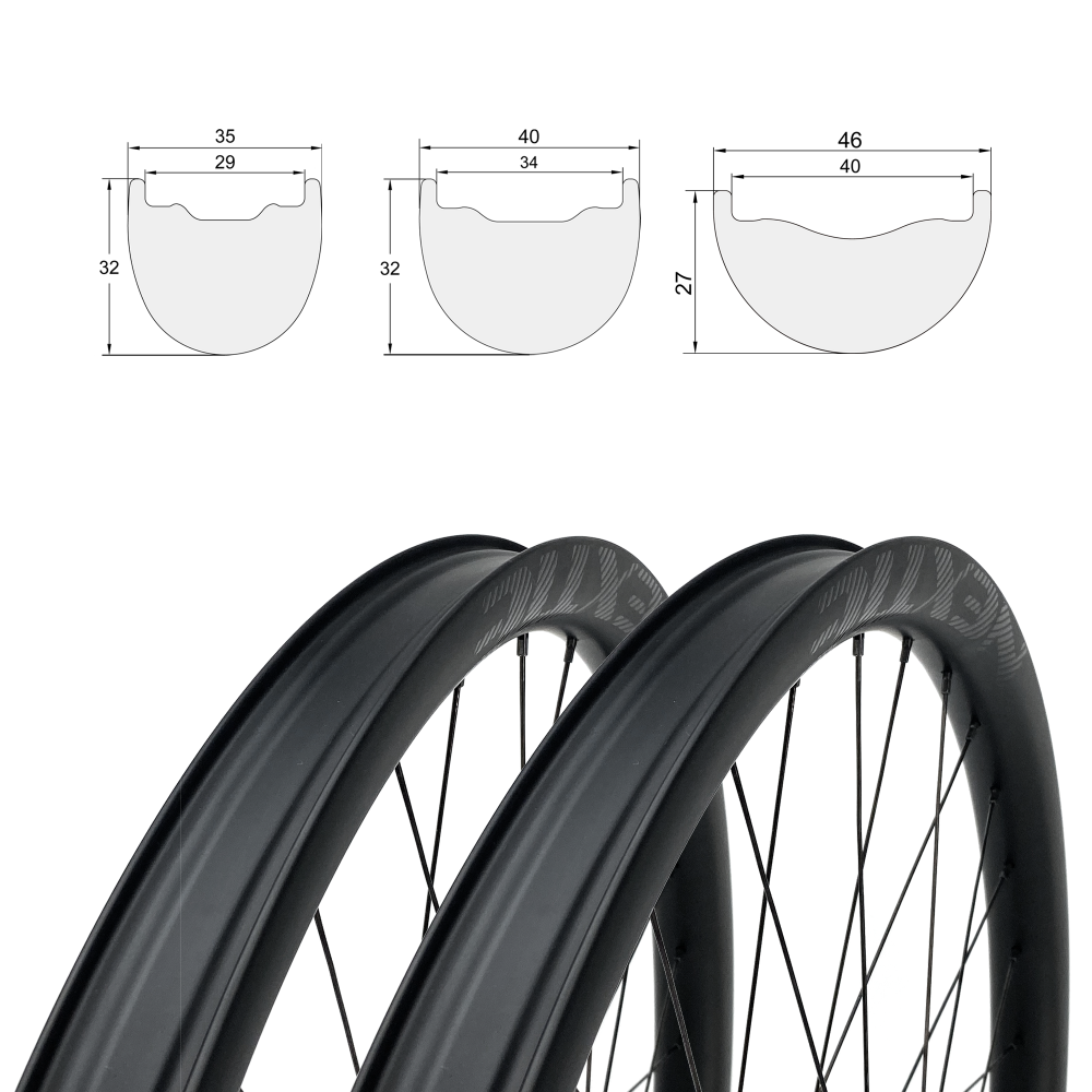 New TR Enduro 27.5&quot; Premium Carbon Fiber Wheelset for AM/Enduro [Front+Rear]