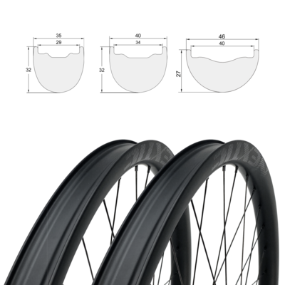 New TR Enduro 29&quot; Premium Carbon Fiber Wheelset for AM/Enduro [Front+Rear]