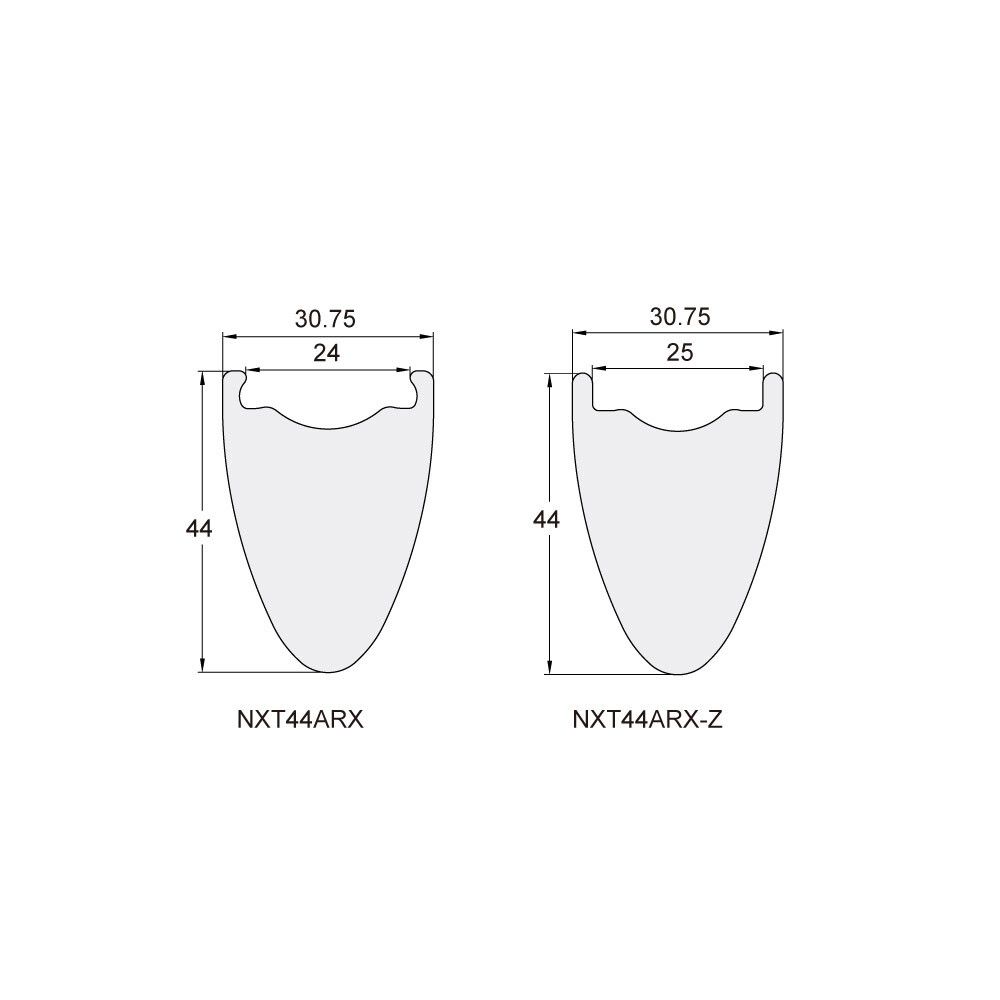 NXT44ARX Premium 700 x 30.75 x 44mm