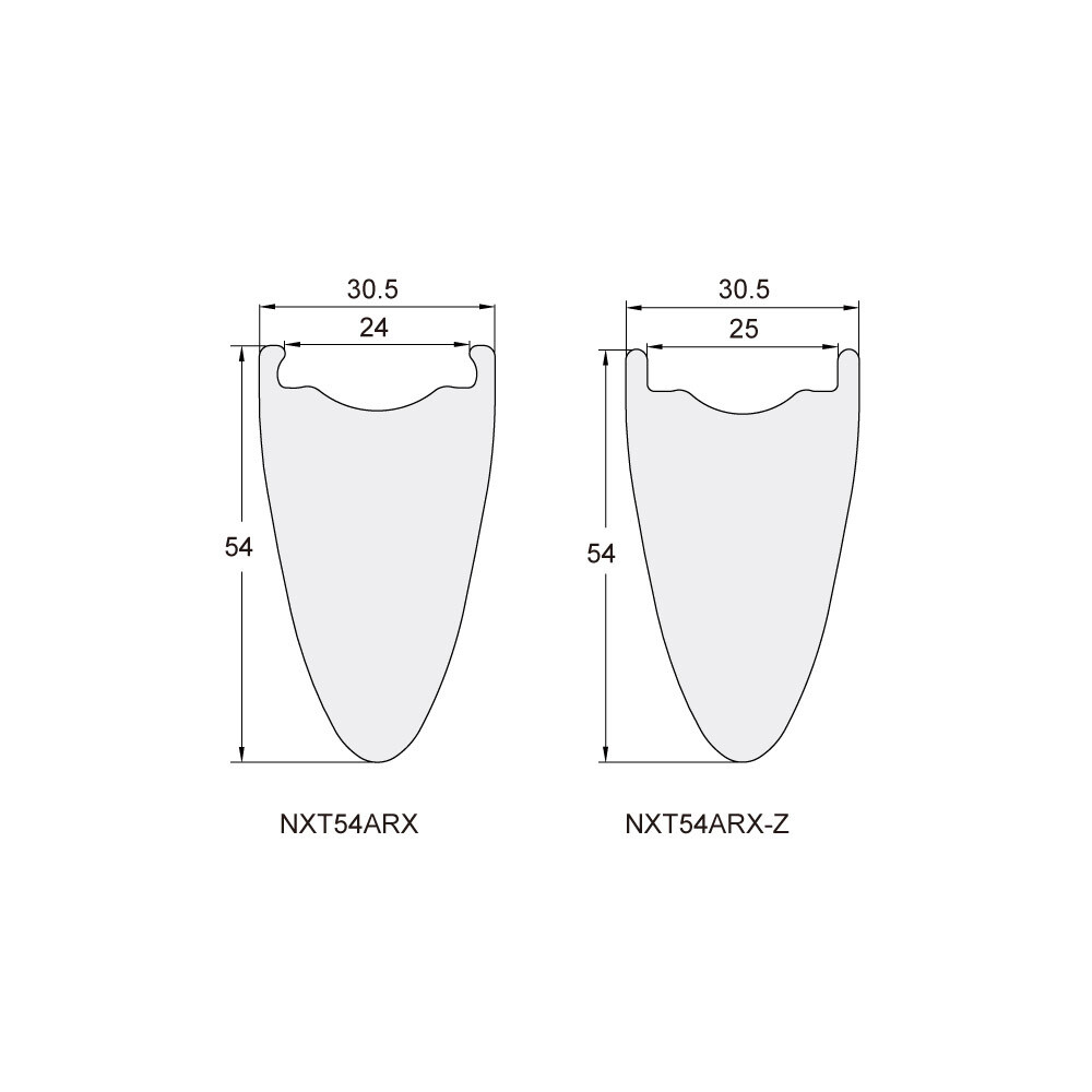 NXT54ARX Premium 700 x 30.5 x 54mm