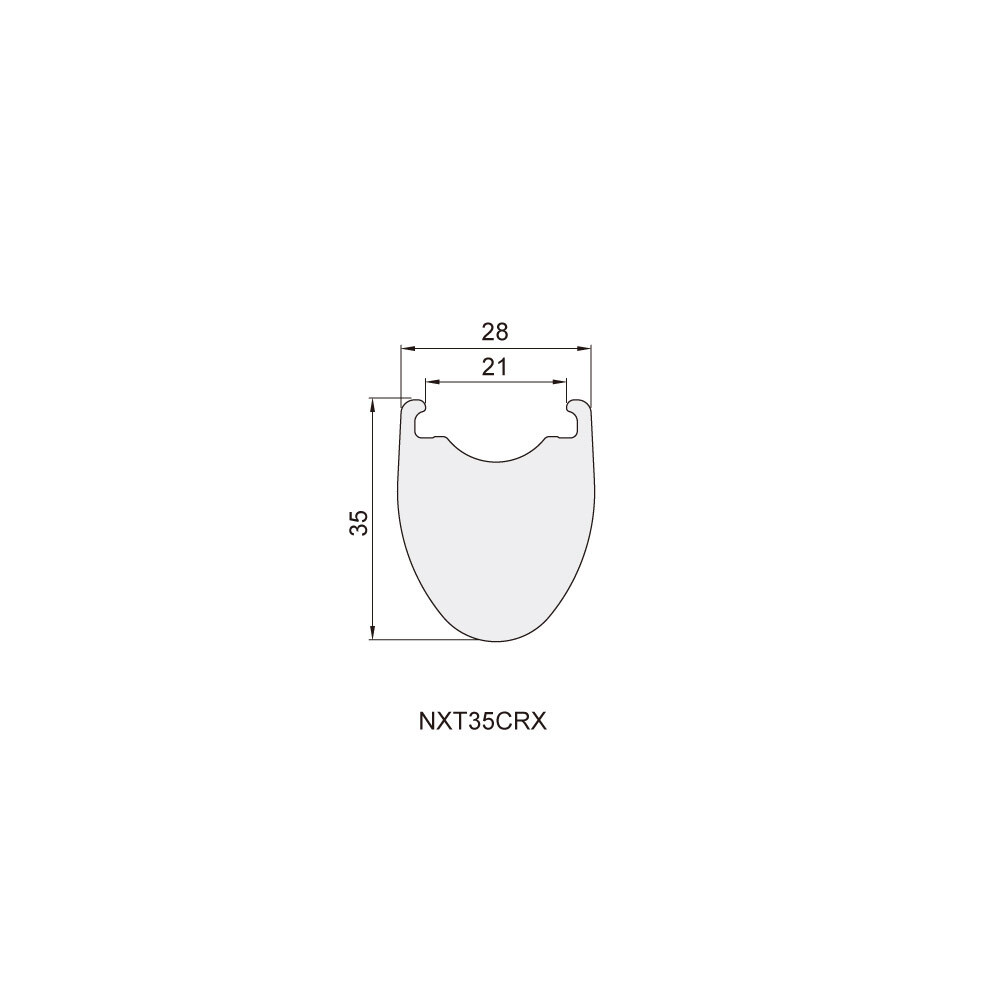 NXT35CRX Premium 700 x 28 x 35mm
