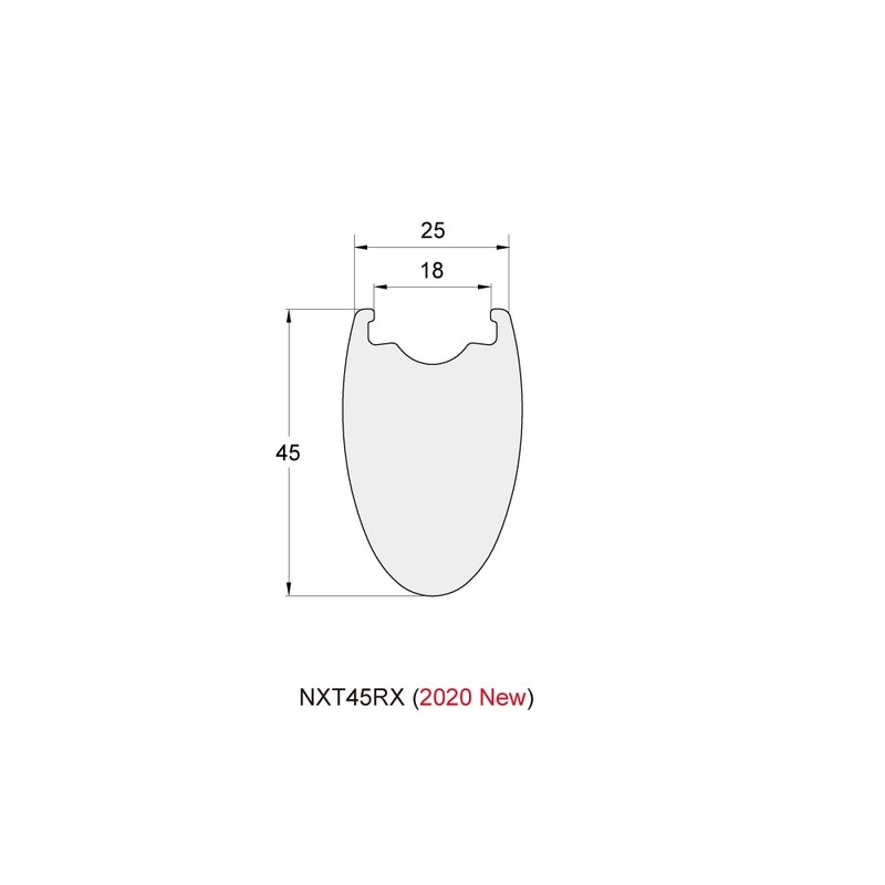 NXT45RX Premium 700 x 25 x 45mm