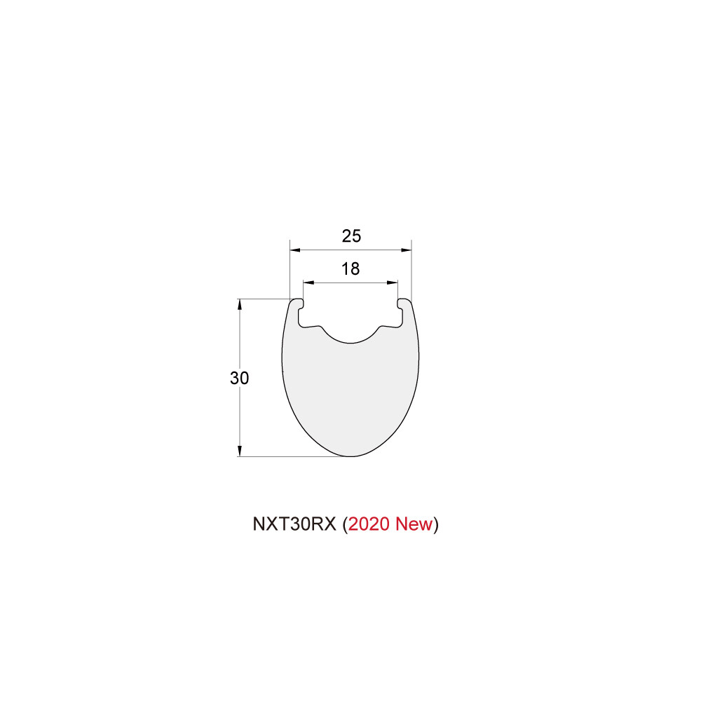 NXT30RX Premium 700 x 25 x 30mm