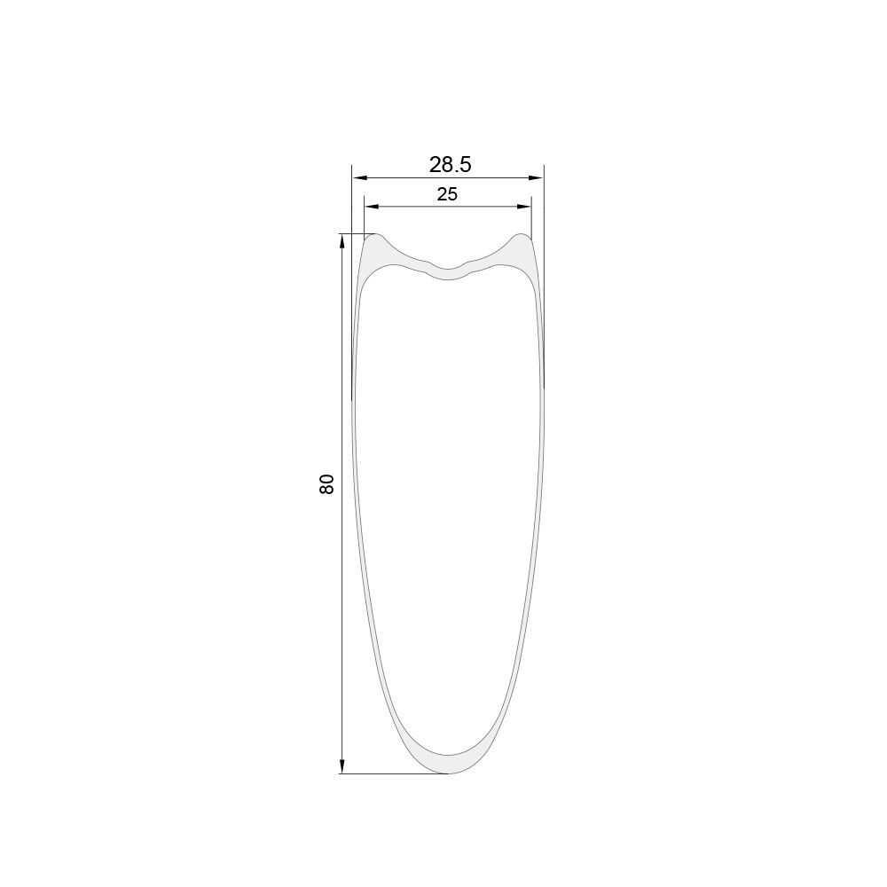 NXT80RT 700 x 27 x 80mm