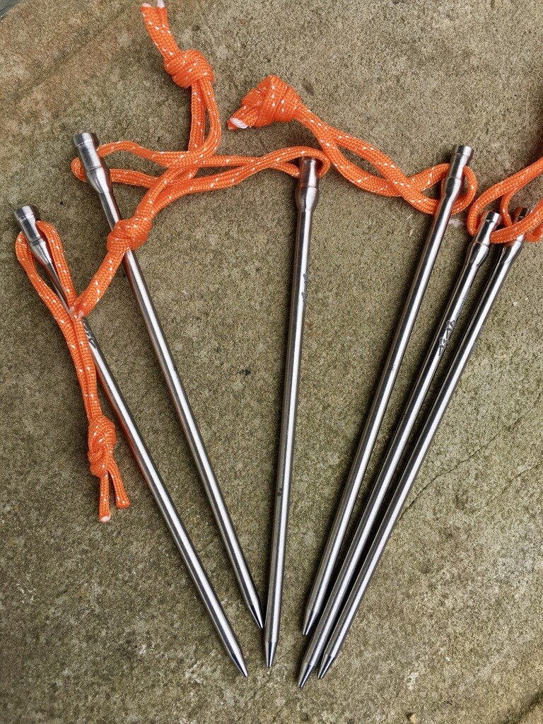 Titanium Tent Pegs