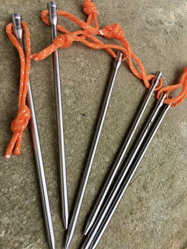 Titanium Tent Pegs