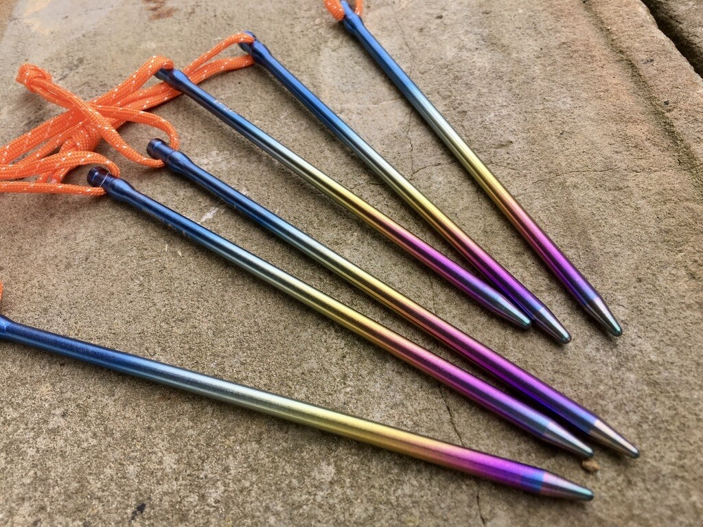 Titanium Tent Pegs