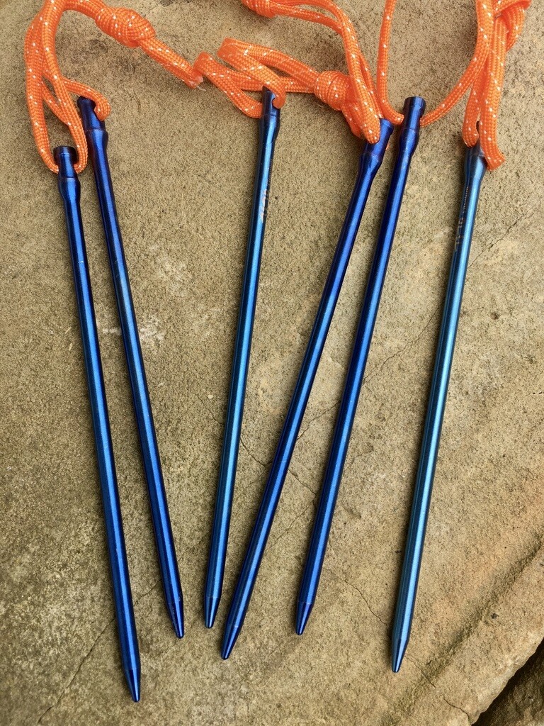 Titanium Tent Pegs