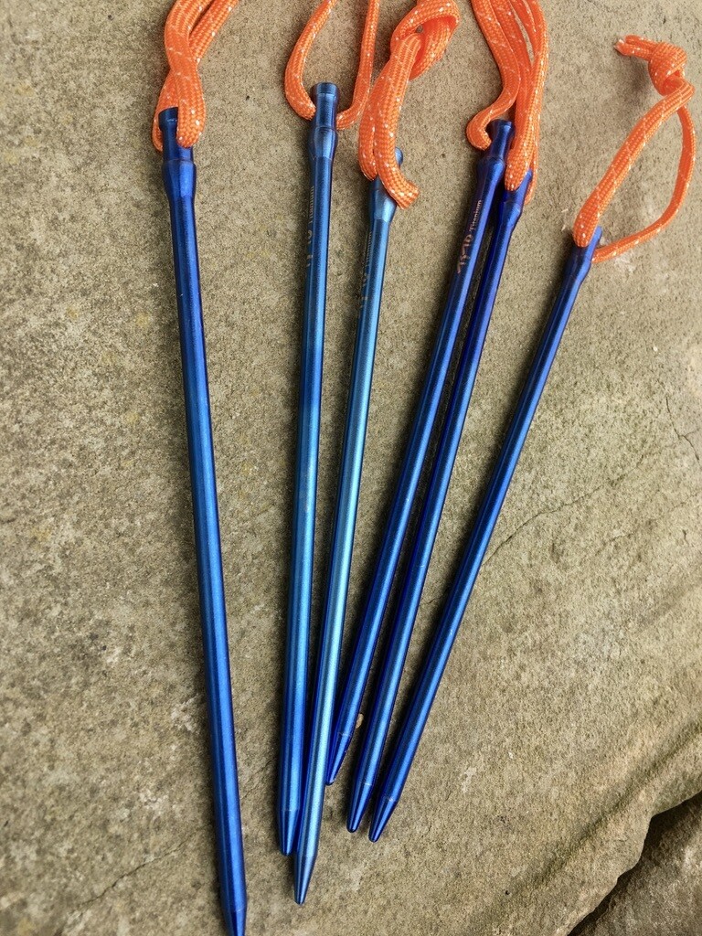 Titanium Tent Pegs
