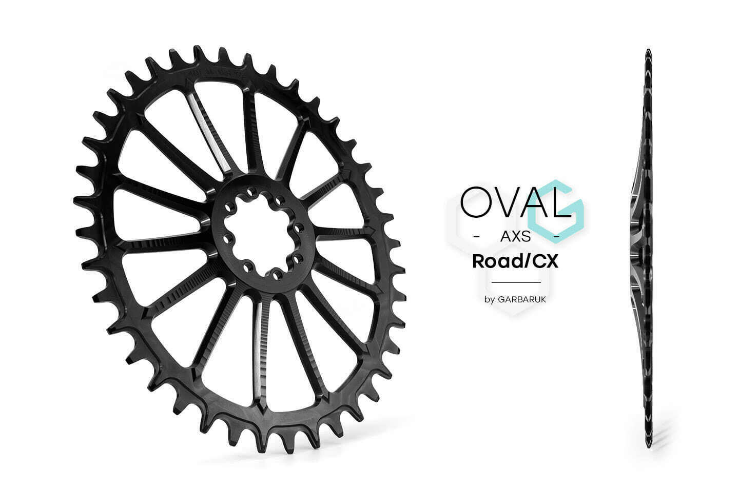 Garbaruk AXS Road/CX Round chainring
