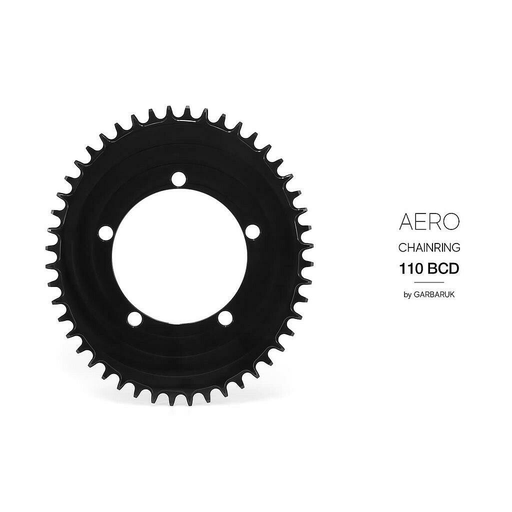 Garbaruk 110 BCD (5-bolt AERO) Oval chainring