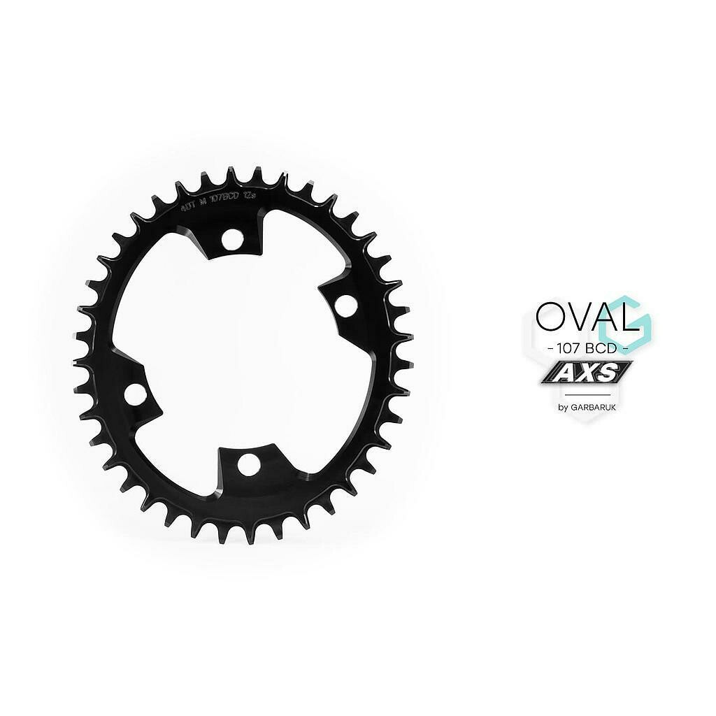 Garbaruk 107 BCD (SRAM AXS) Oval chainring