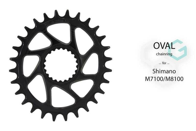 Shimano M7100/M8100 Oval chainring