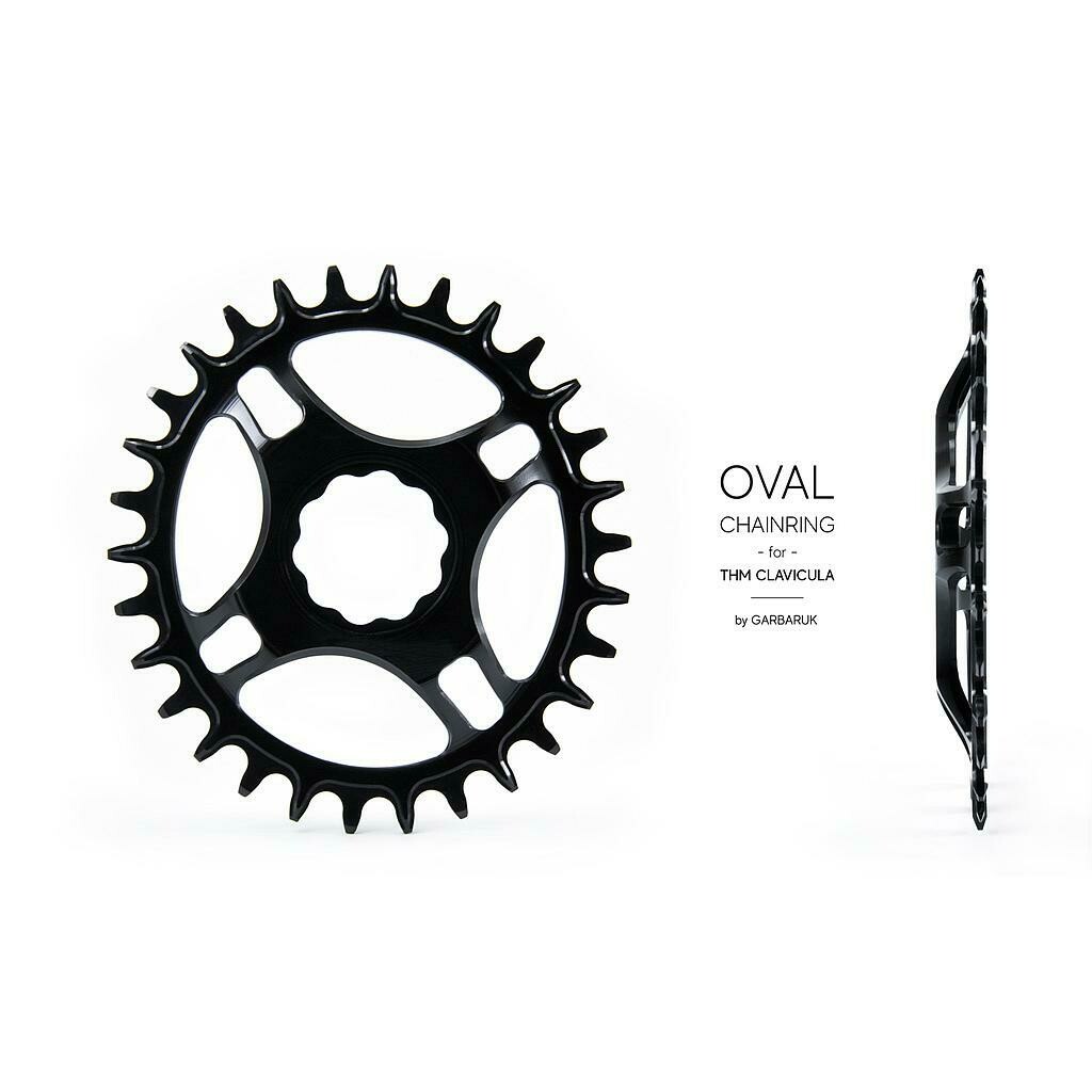 THM Clavicula M3 Oval chainring