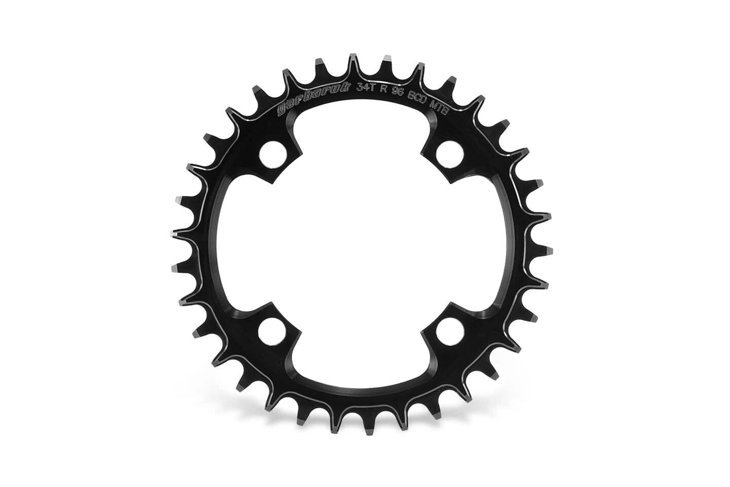 Garbaruk 96 BCD (Symmetrical for Shimano Compact Triple) Round chainring