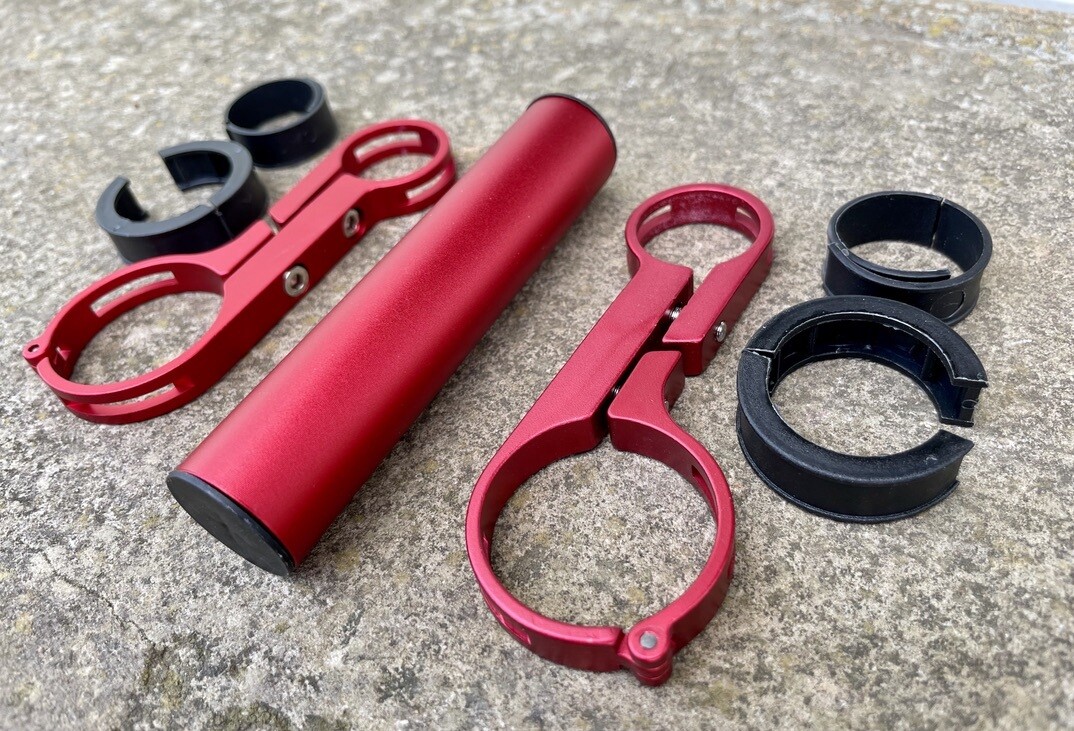 Handlebar accessory extension - Light GPS etc
