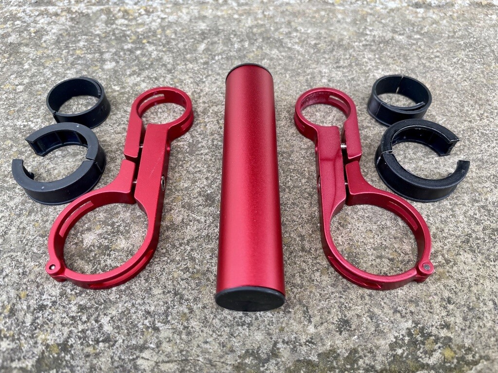 Handlebar accessory extension - Light GPS etc