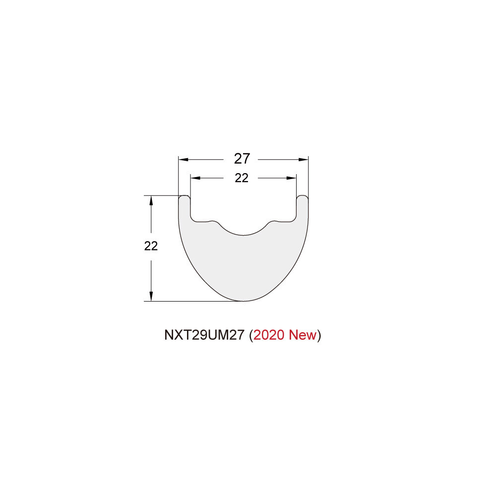 [Ultralight] 29&quot; MTB Rim 27mm - Nextie