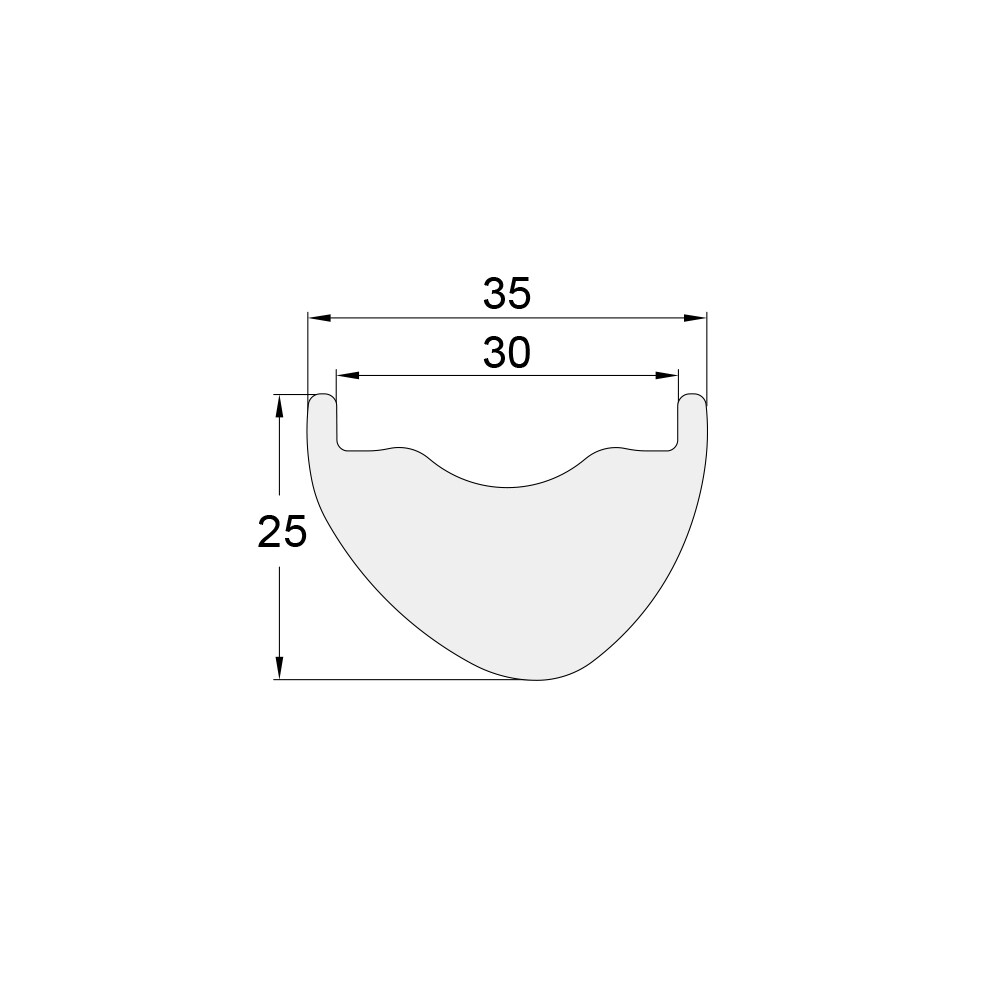 [Premium] 29&quot; Asymmetric MTB Rim 35mm - Nextie