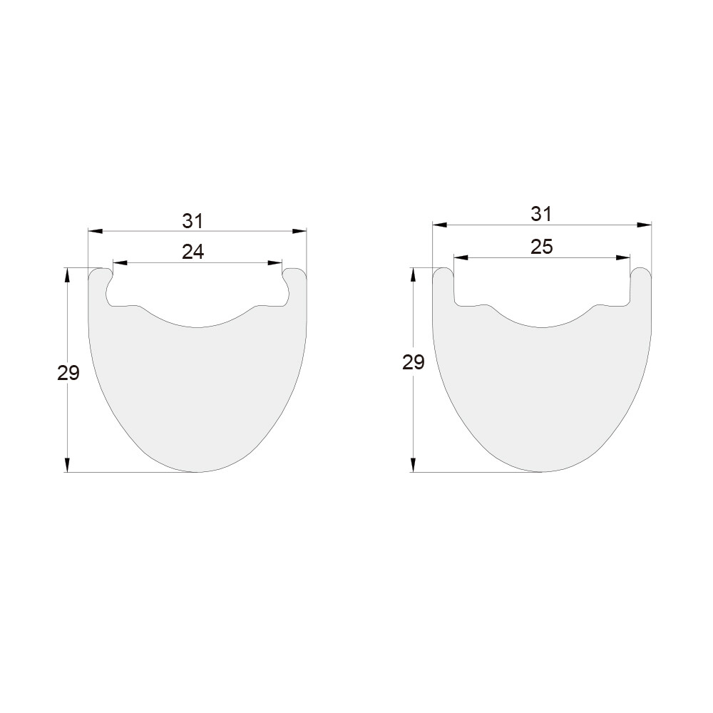 NXT29ARX Premium 700 x 31 x 29mm - Nextie