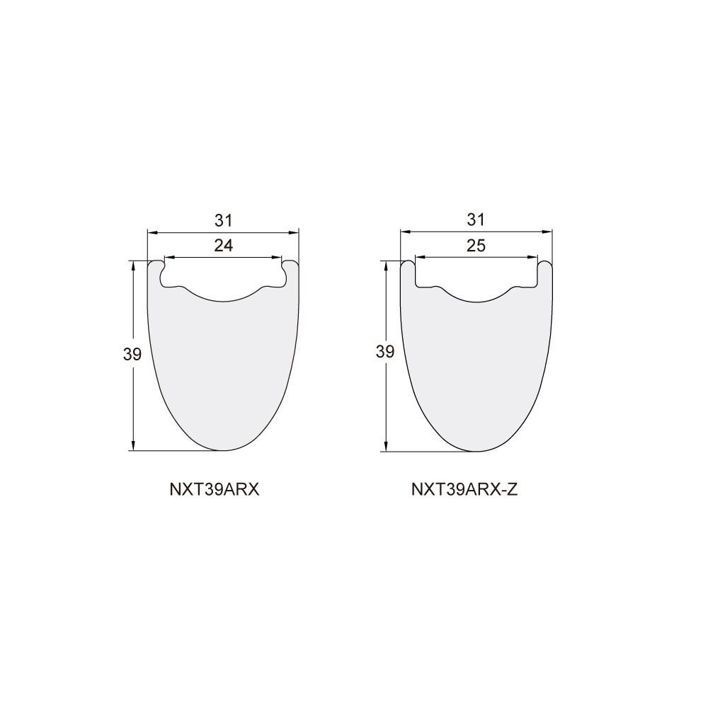 NXT39ARX Premium 700 x 31 x 39mm - Nextie