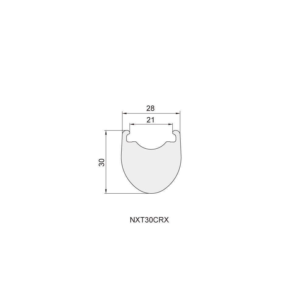 NXT30CRX Premium 700 x 28 x 30mm - Nextie