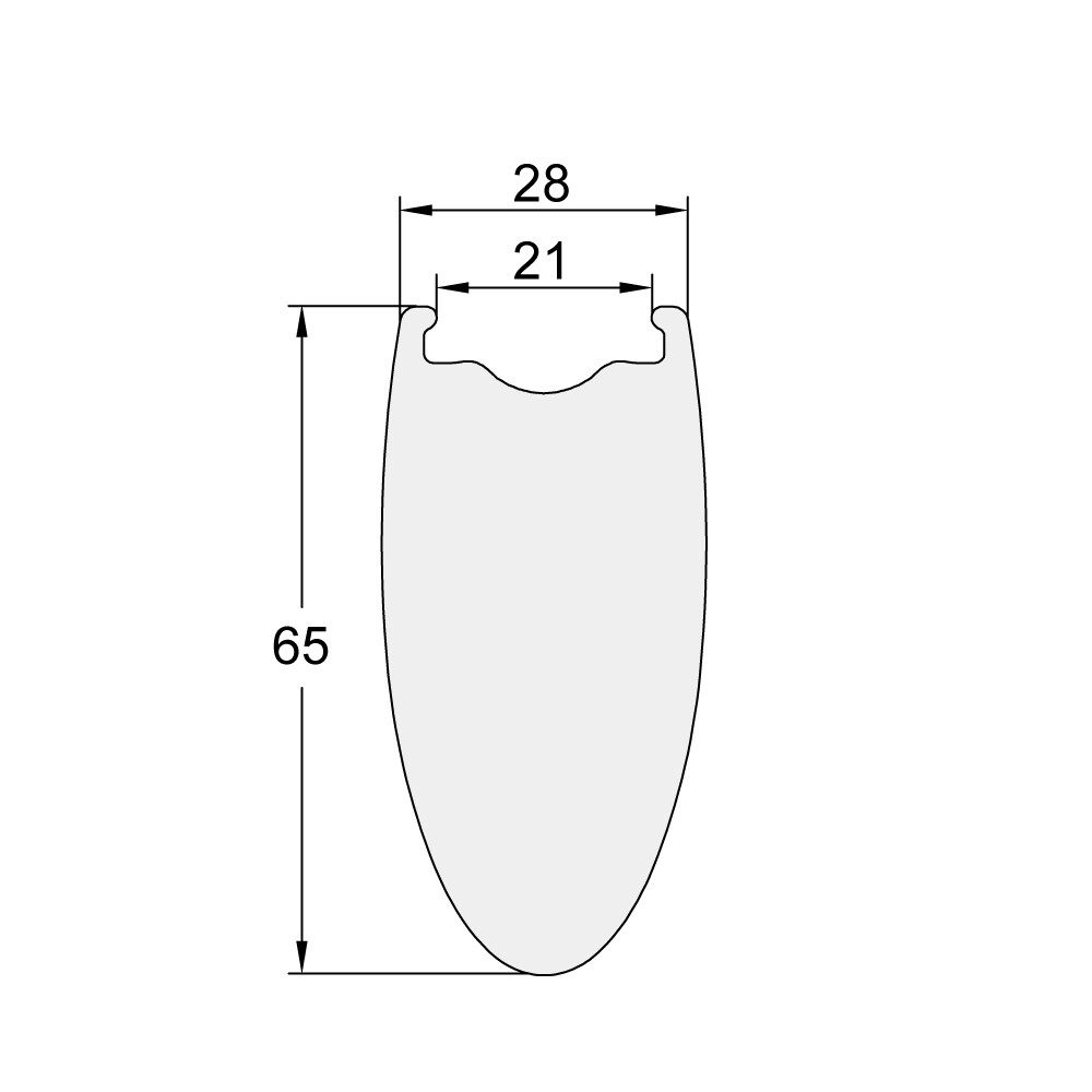 NXT65CRX Premium 700 x 28 x 65mm - Nextie