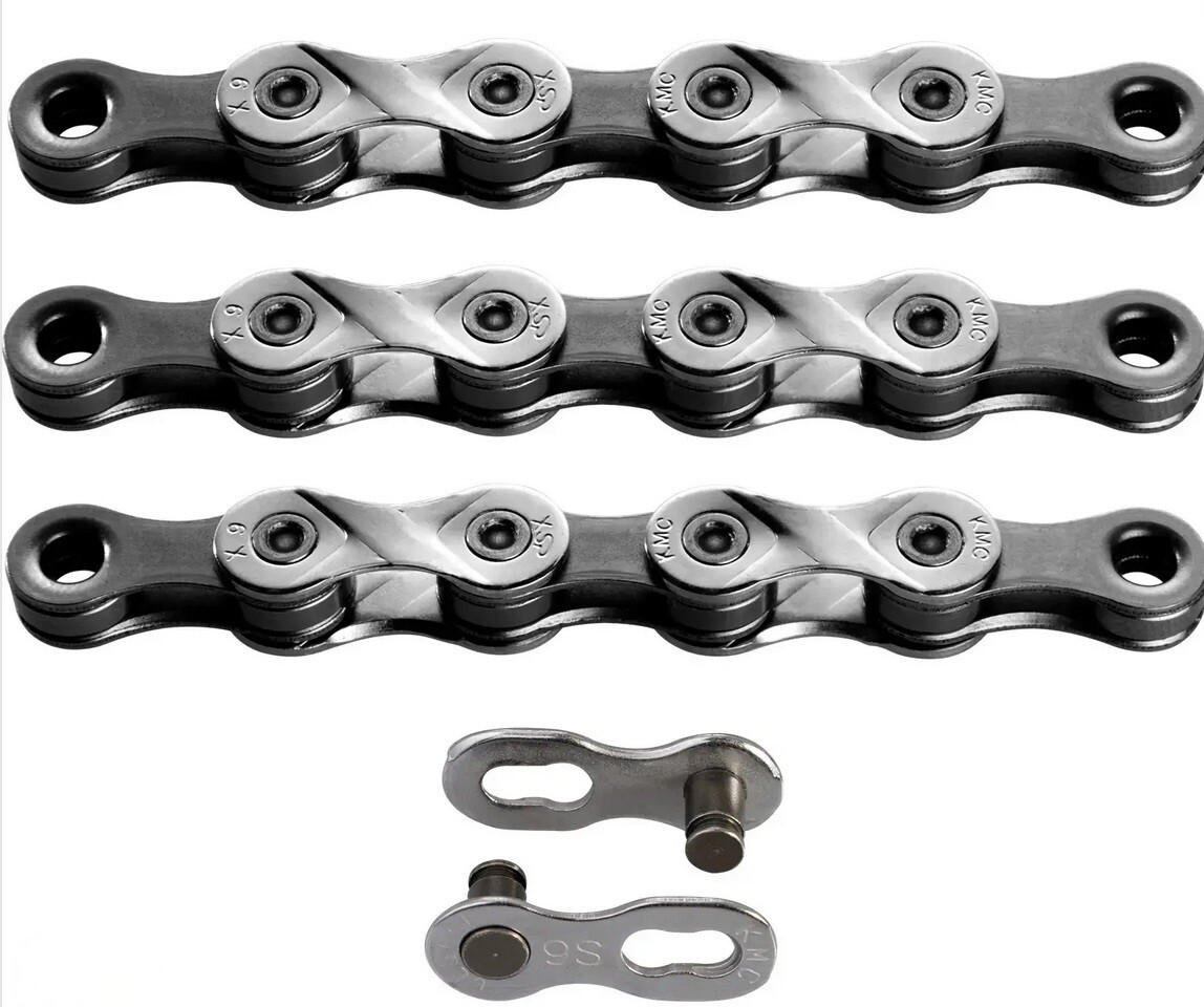 KMC X9 - Silver/Gray - 114 links