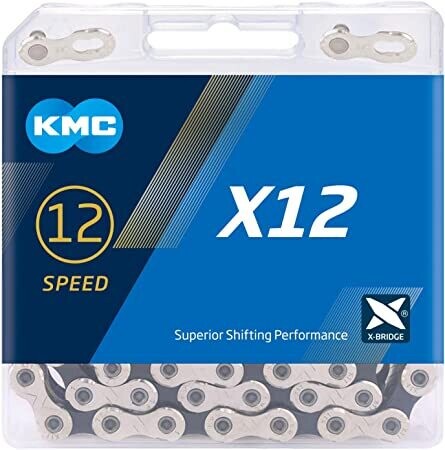 KMC X12 - Silver - 128 links