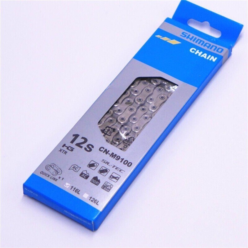 CN-M9100 XTR/Dura Ace chain - 12-speed - 126 Links