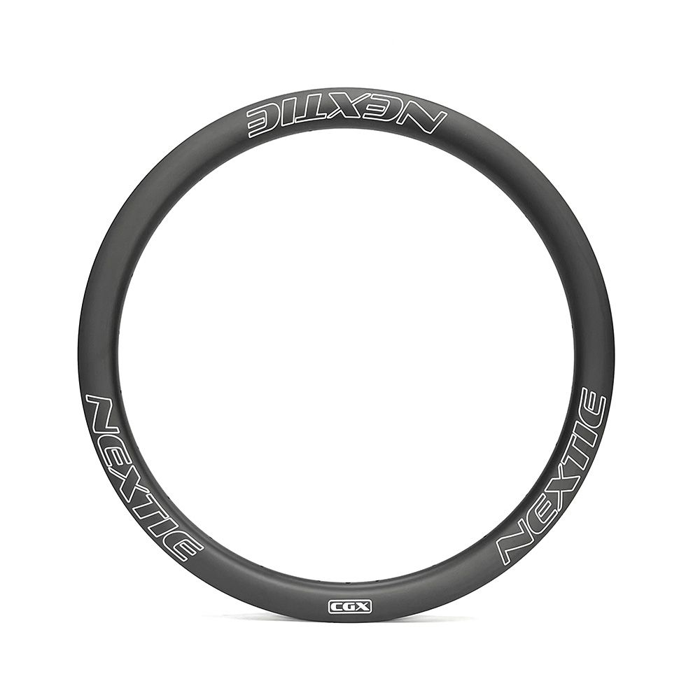 [Premium SGX] Super-Wide (32mm Int) Gravel Carbon Rim 45mm 440g - NXT45SGX