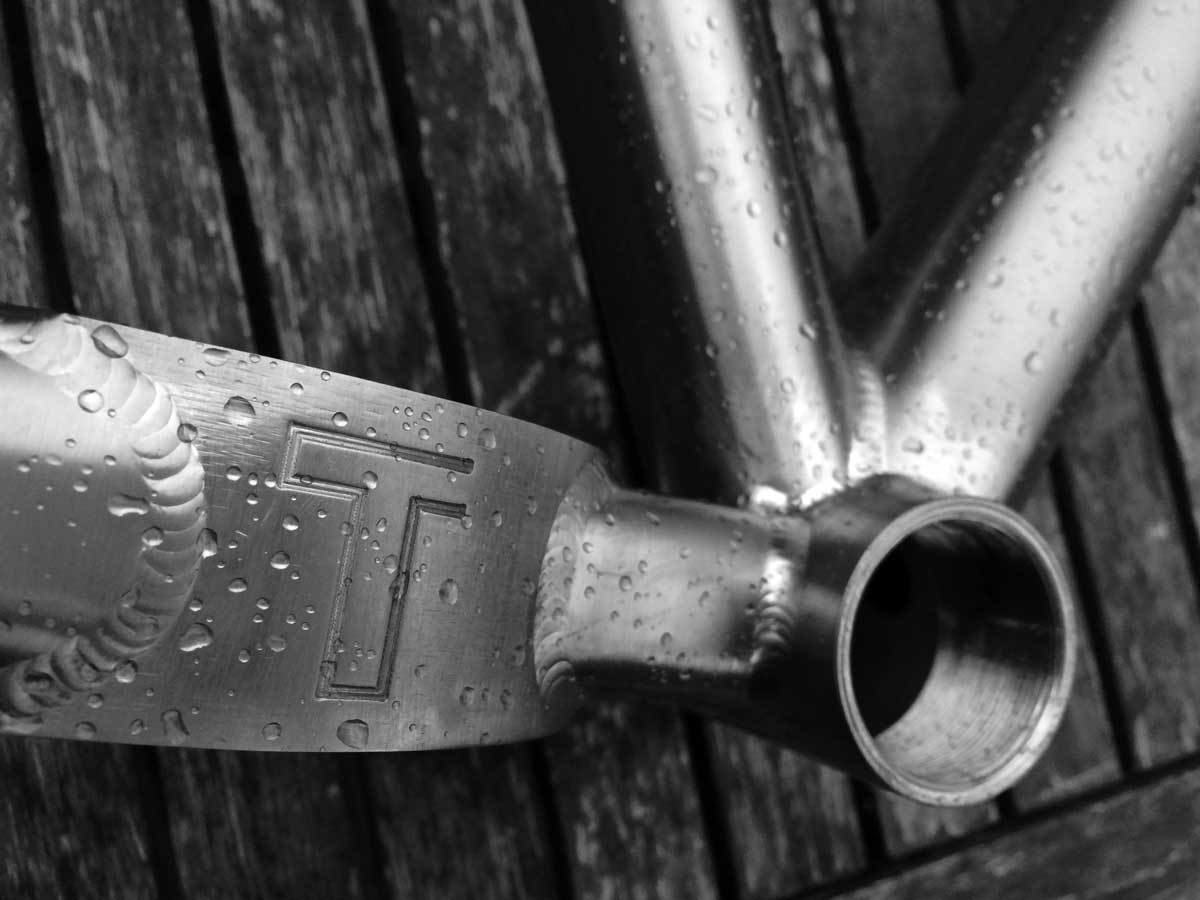 ANGUS II - Singlespeed Titanium frame