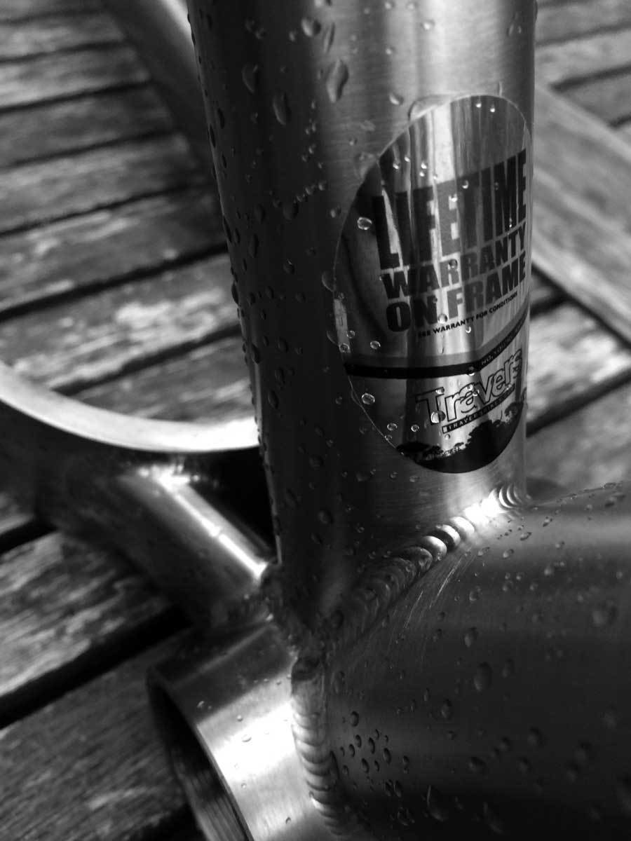 ANGUS II - Singlespeed Titanium frame