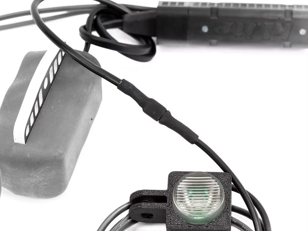 kLite MICRO-D USB C charger and build in wire loom w switch