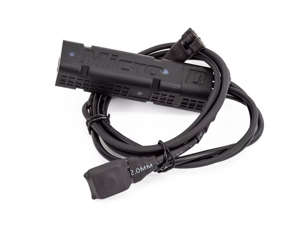 kLite MICRO-D USB C charger and build in wire loom w switch