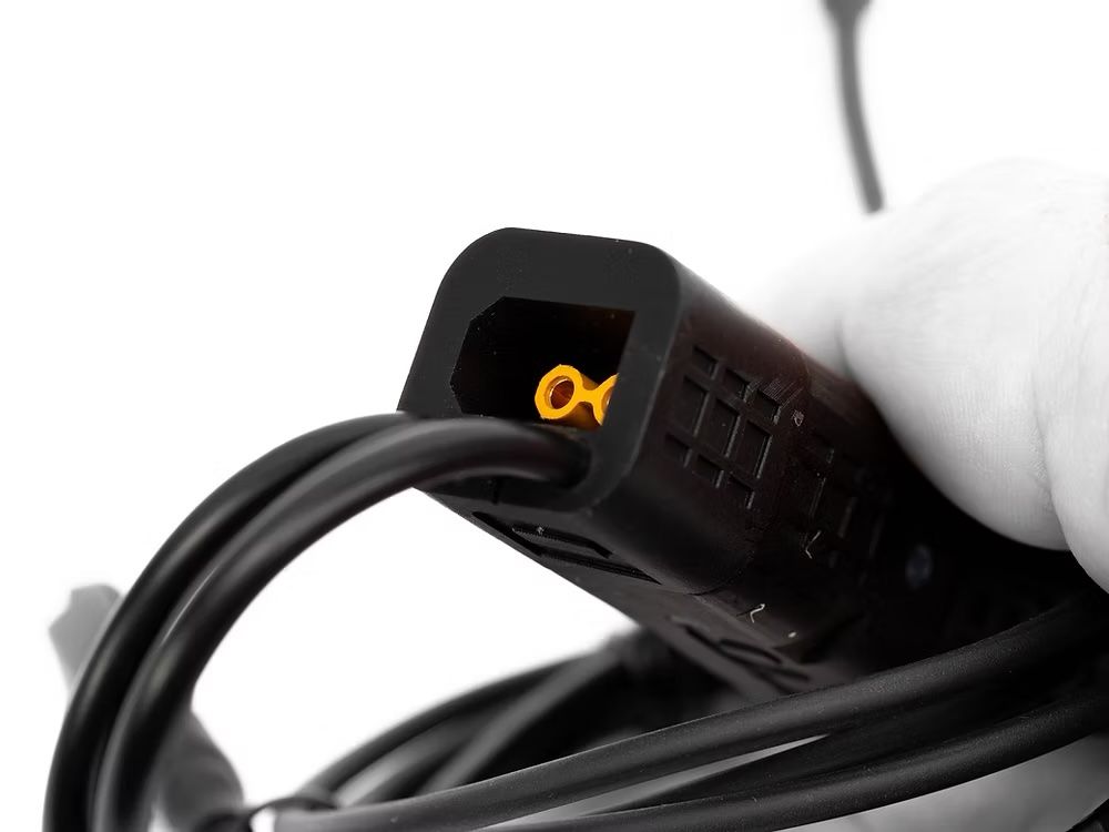kLite MICRO-D USB C charger and build in wire loom w switch