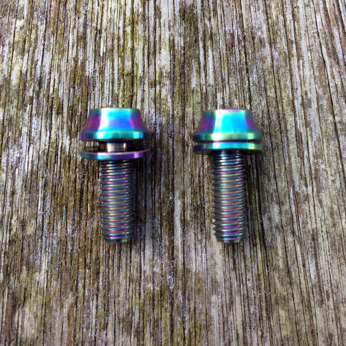 Titanium Bottle Cage Bolts (Pair)